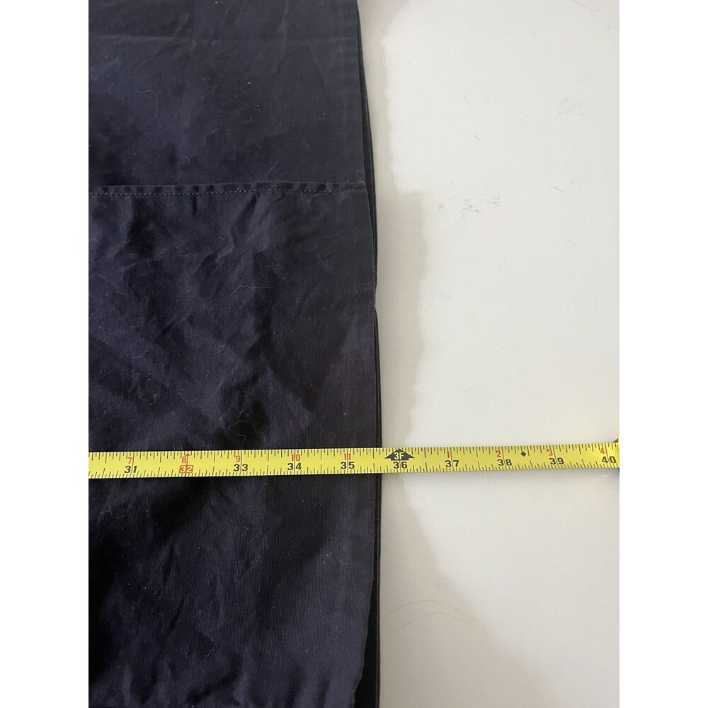 COS Navy Cargo Pencil Skirt Maxi - High Waisted Cotton Blend Size 12 - Picture 7 of 7